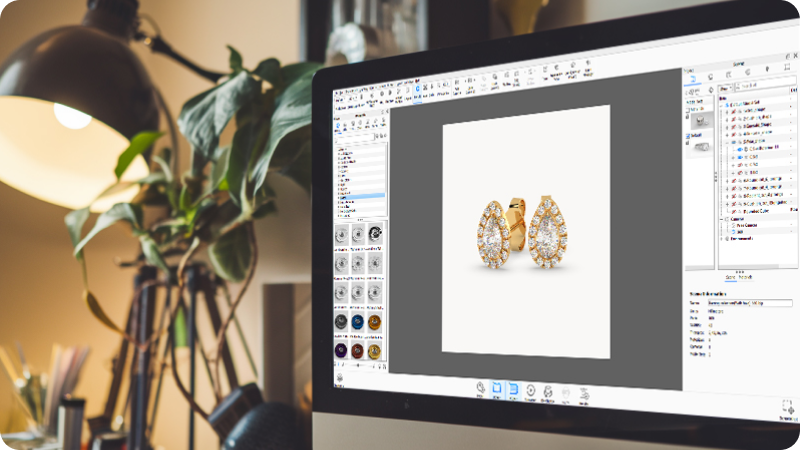 3D Jewelry Rendering
